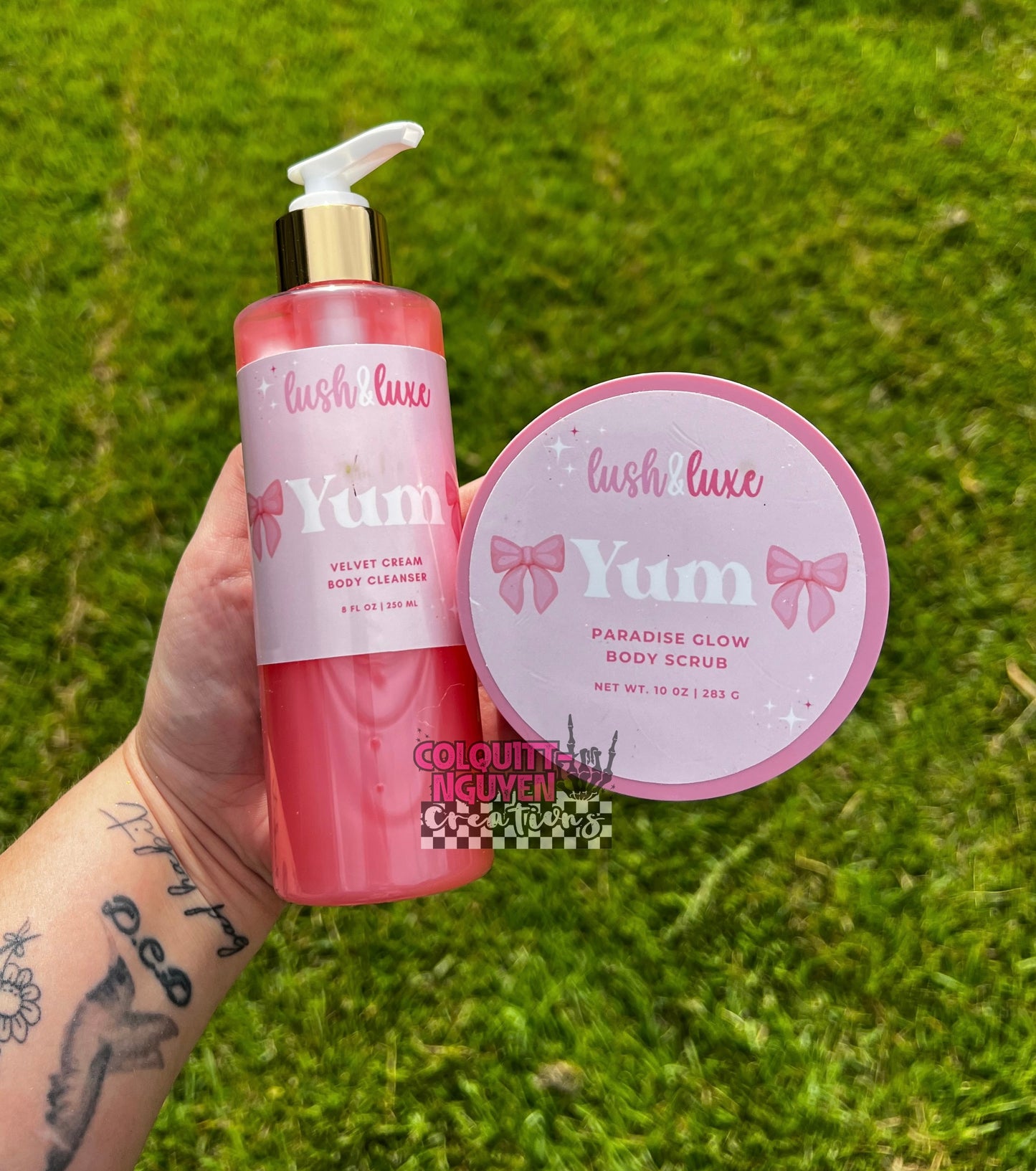 Body Cleanser & Glow Body Scrub Bundle