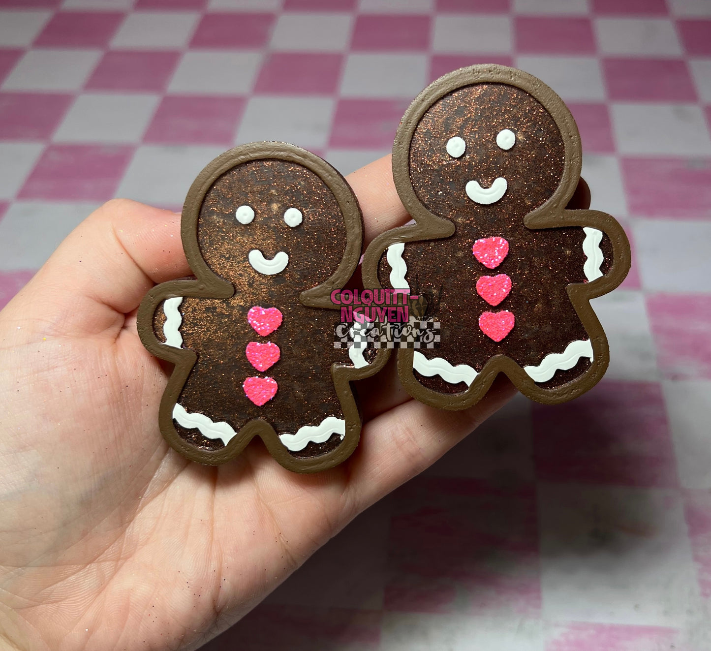 Gingerbread Vent Clips