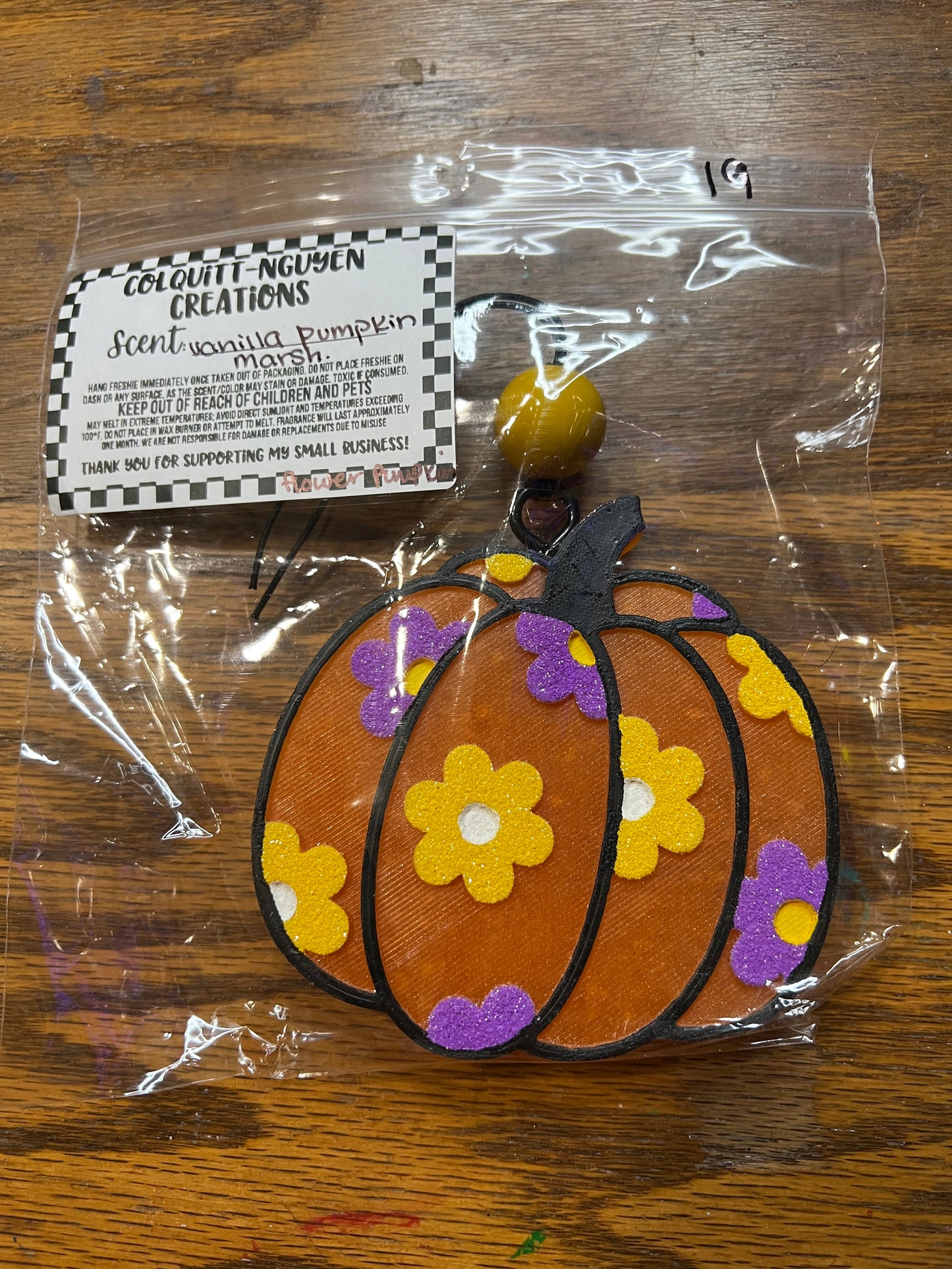 Floral Pumpkin