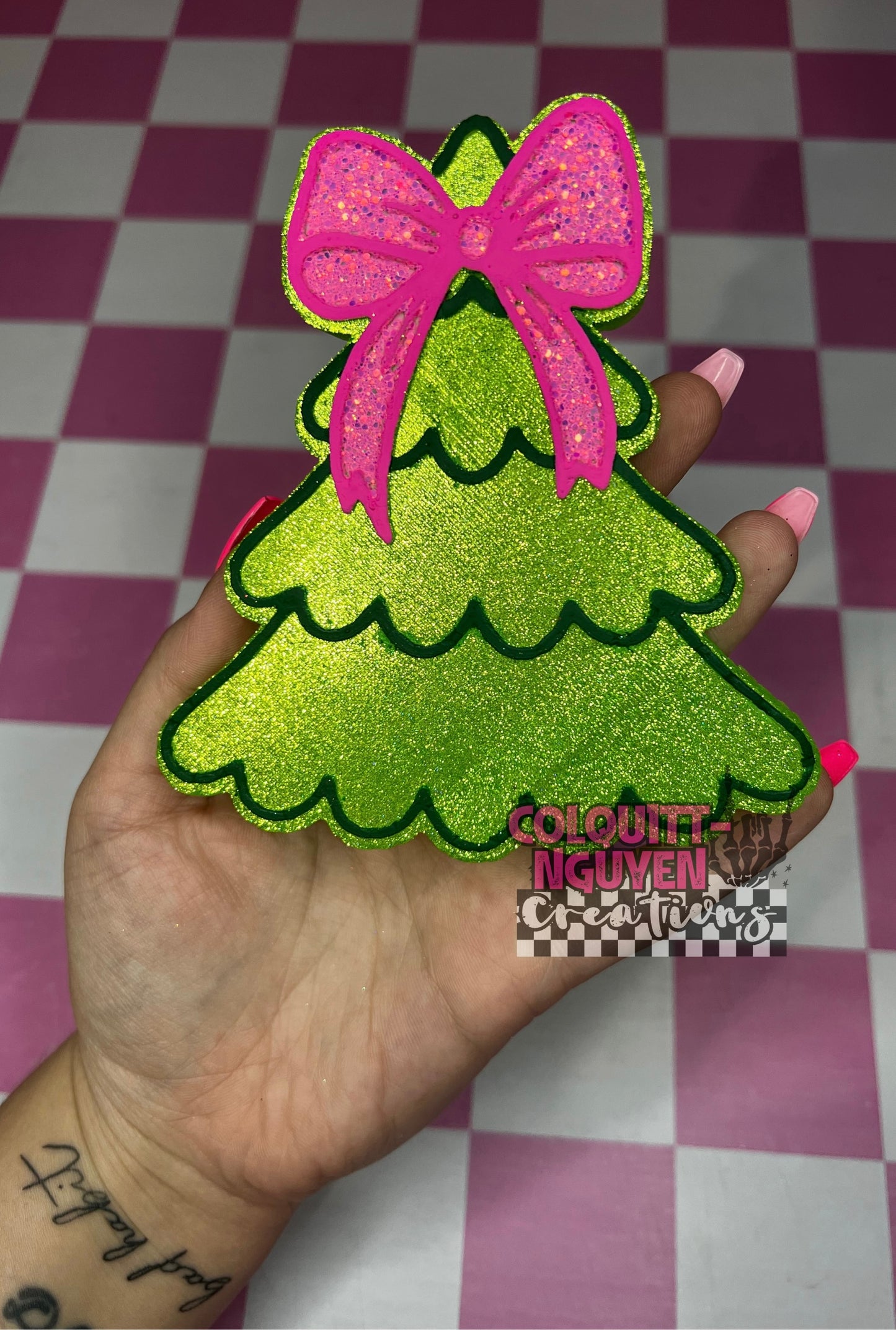 Christmas Tree With Bow