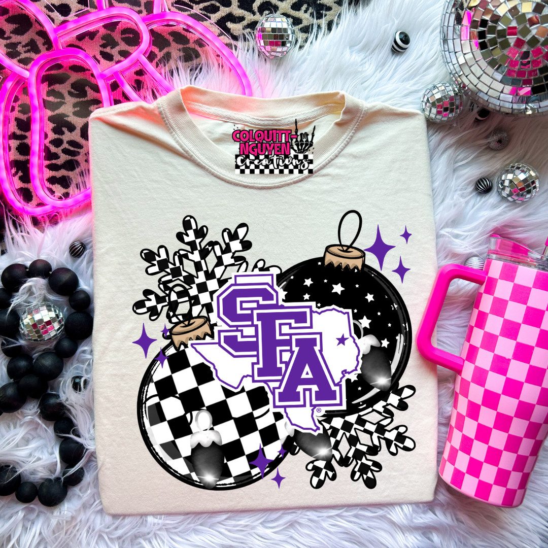 Checkered Ornament - Lumberjacks