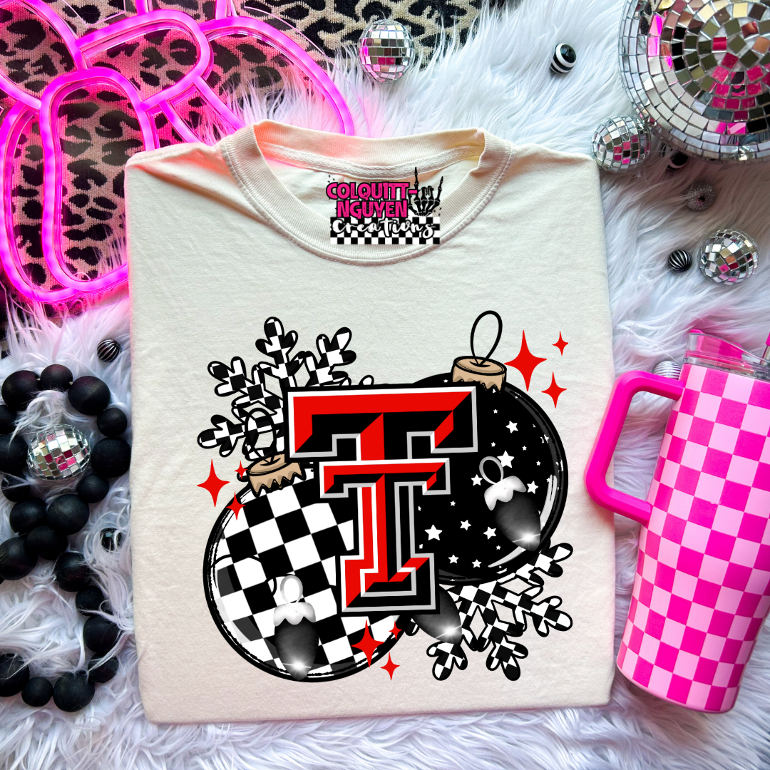 Checkered Ornament - Raiders