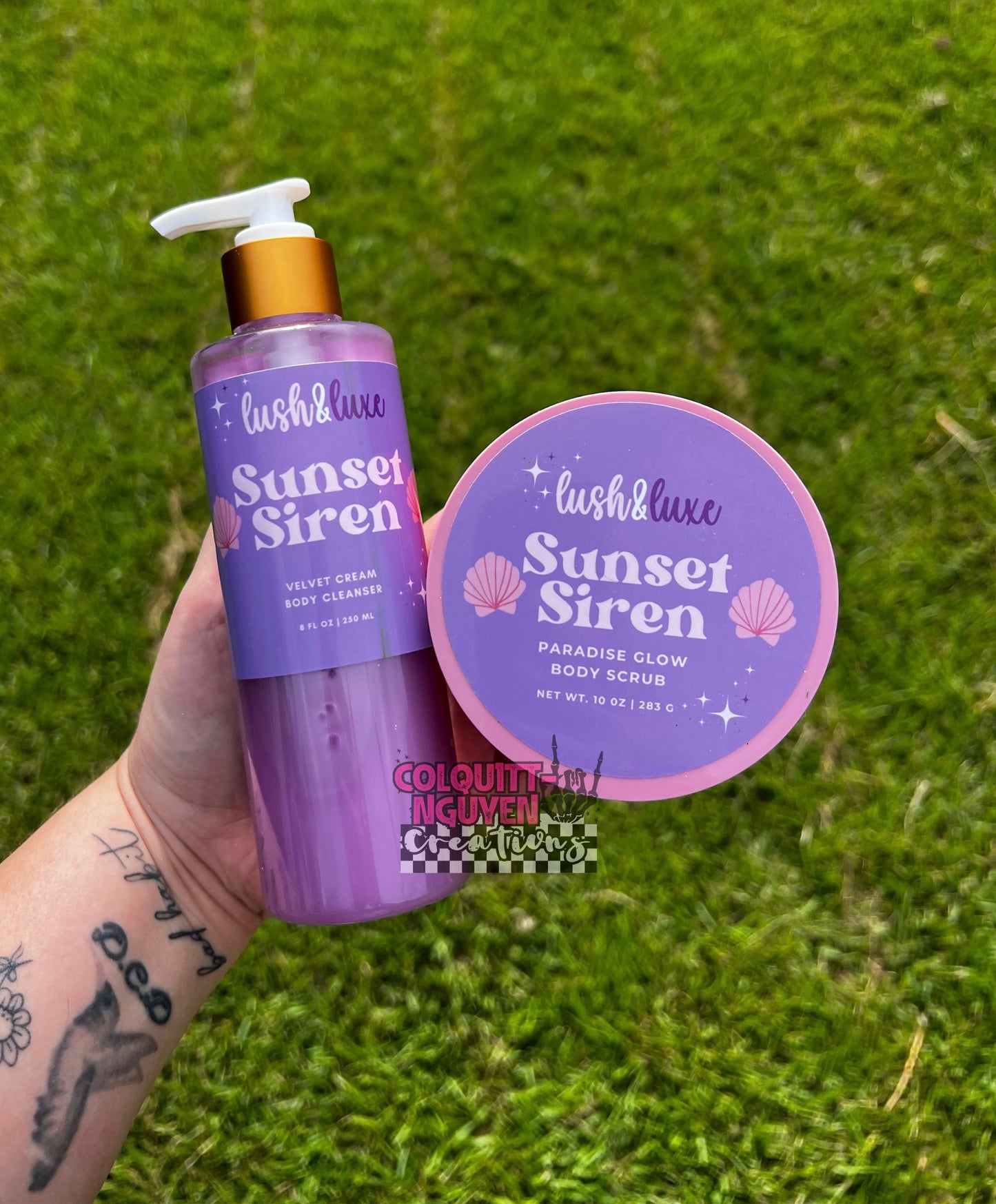 Body Cleanser & Glow Body Scrub Bundle