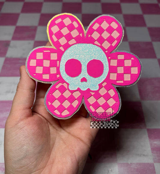 Checkered Skull Flower
