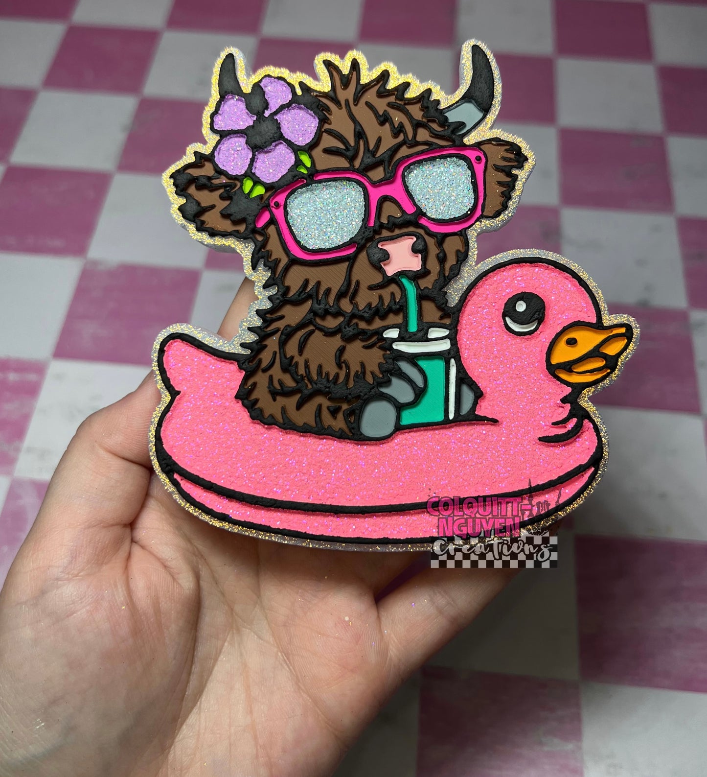 Highland In Floatie