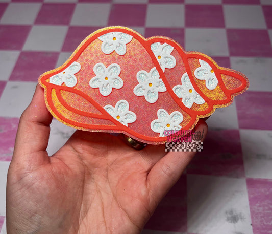 Floral Sea Shell