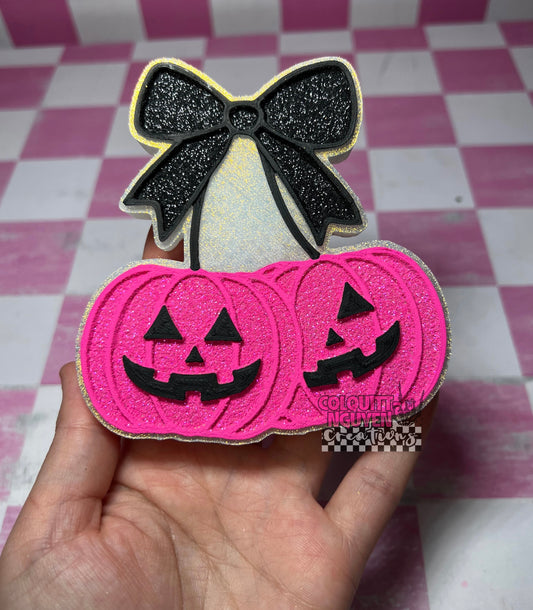 Pumpkin Cherries With Bow