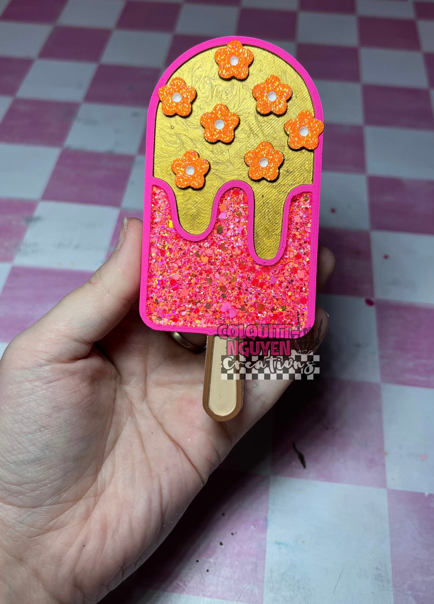 Floral Popsicle