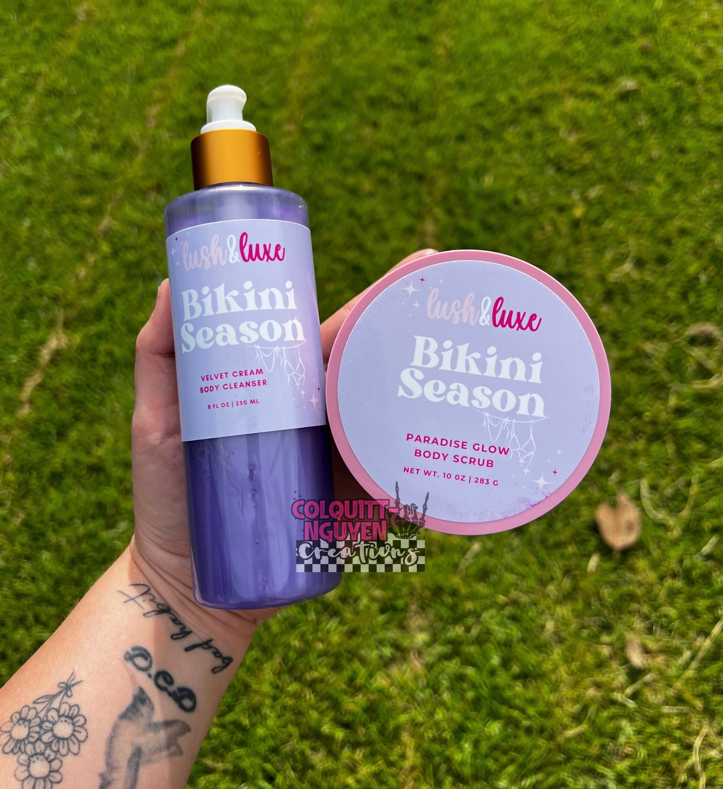 Body Cleanser & Glow Body Scrub Bundle