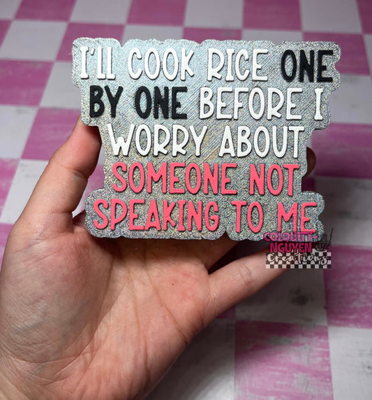 I’ll Cook Rice One By One