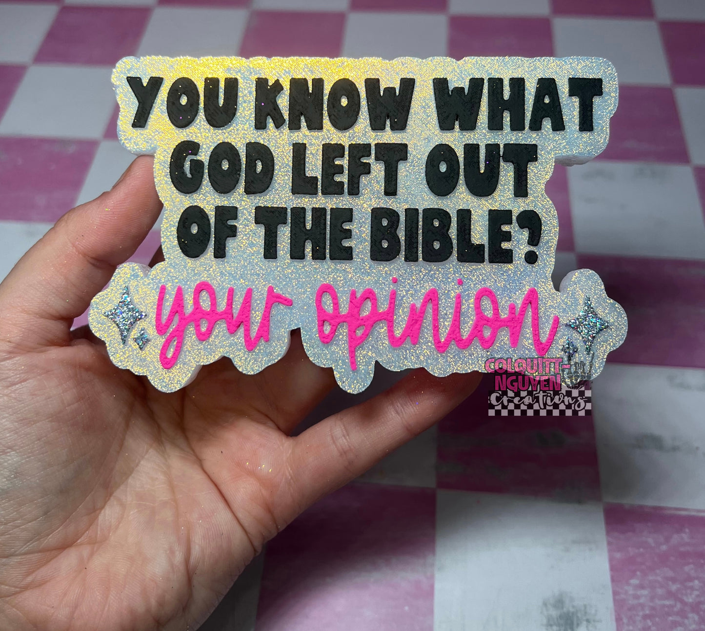 You Know What God Left Out Of The Bible? Your Opinion