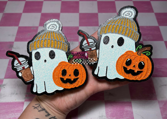 Ghost With Drink And Beanie