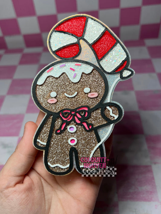 Gingerbread With Balloon