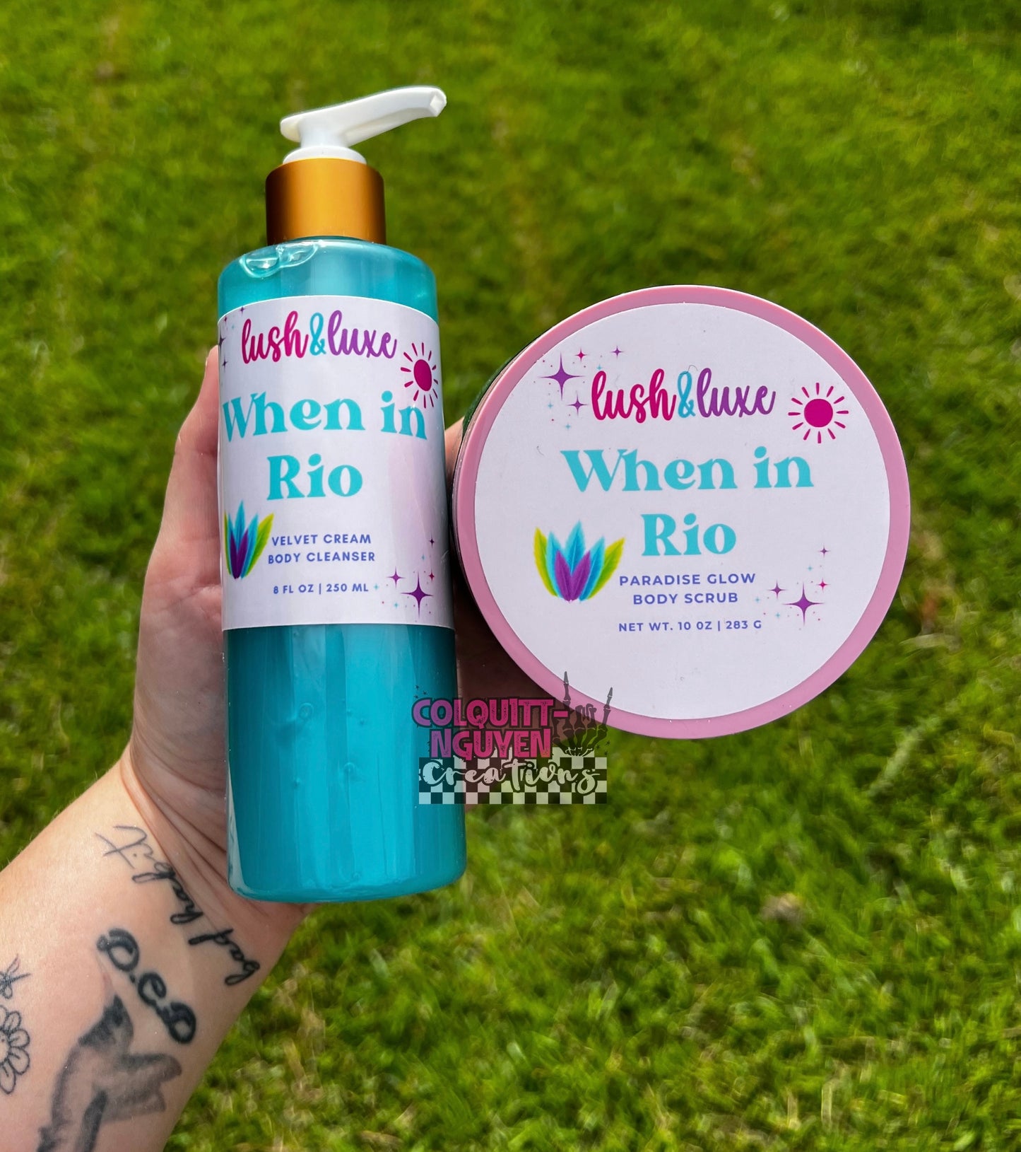 Body Cleanser & Glow Body Scrub Bundle