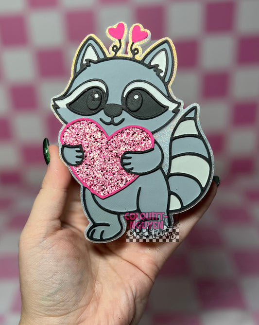 Valentines Raccoon
