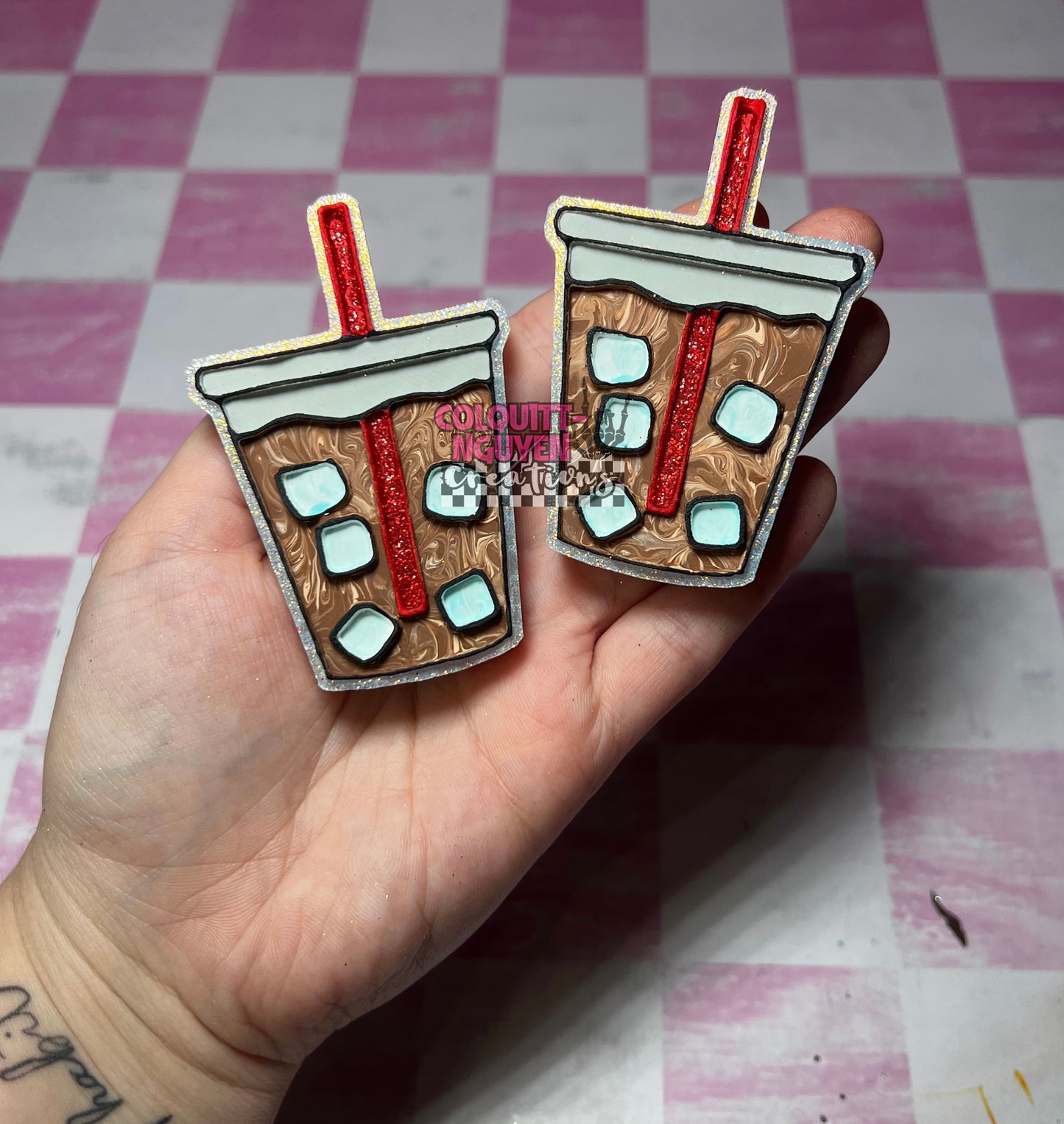 Iced Coffee Vent Clips