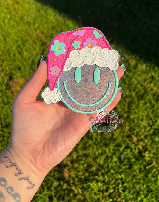 Floral Hat Smiley