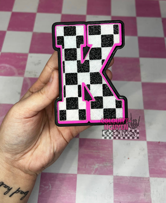 Checkered K