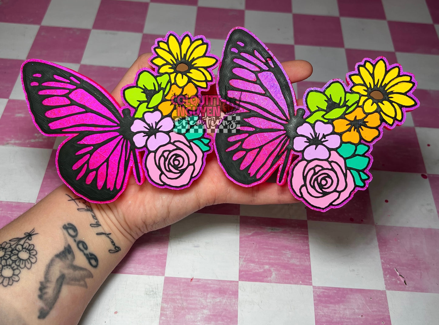 Floral Butterfly