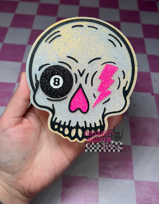 8 Ball Skull