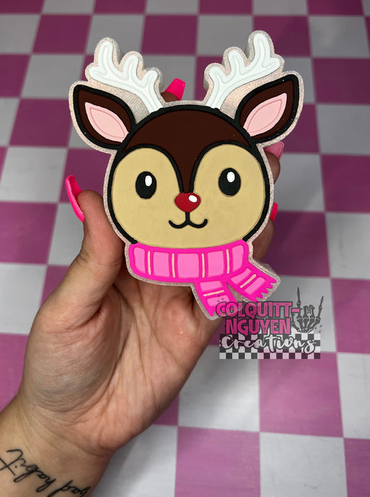 Reindeer With Scarf