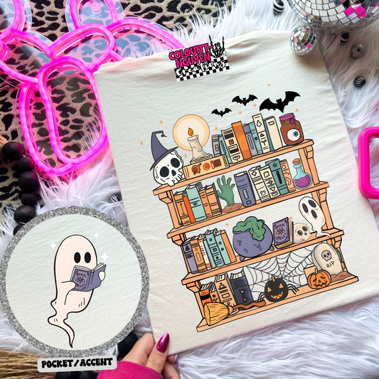 Spooky Bookshelves