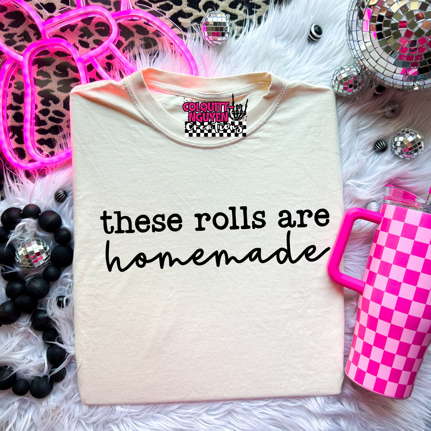 These Rolls Are Handmade