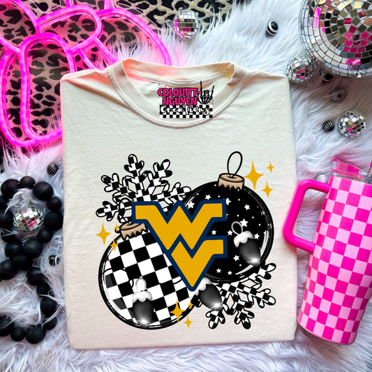 Checkered Ornament - Mountaineers