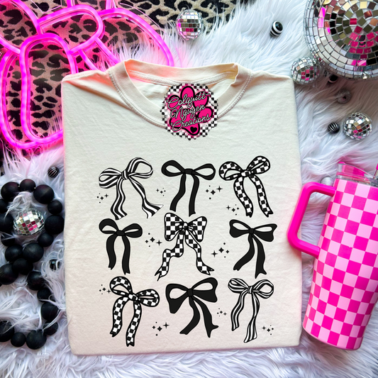 Checkered Coquette Bows