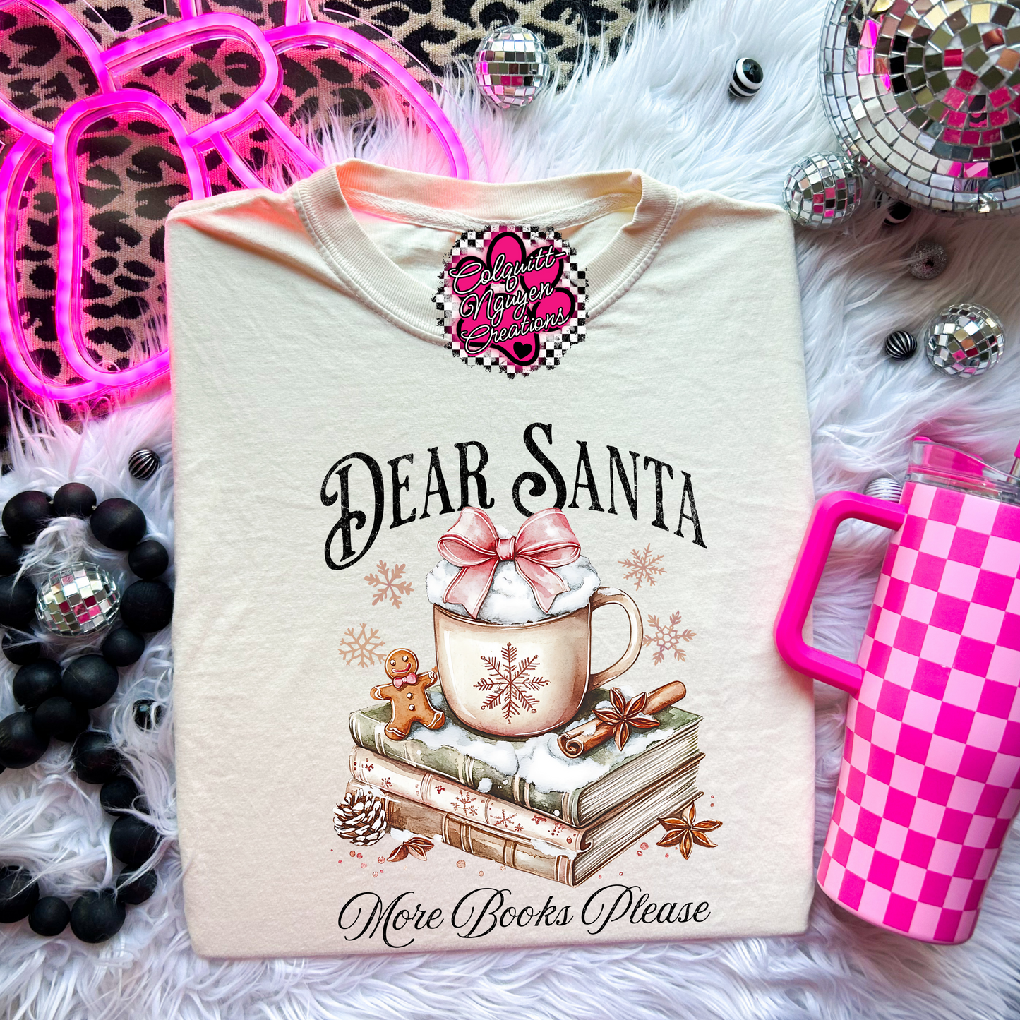 Dear Santa, More Books Please.