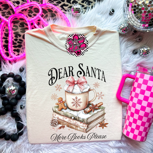 Dear Santa, More Books Please.