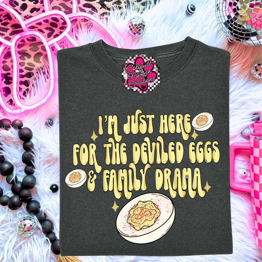 I'm Just Here For The Deviled Eggs & Family Drama