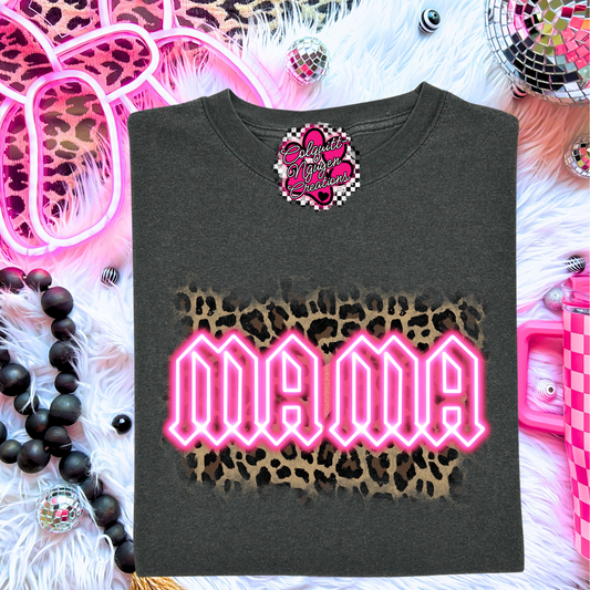 Leopard Print Neon Mama