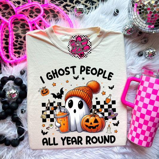 I Ghost People All Year Round Tee