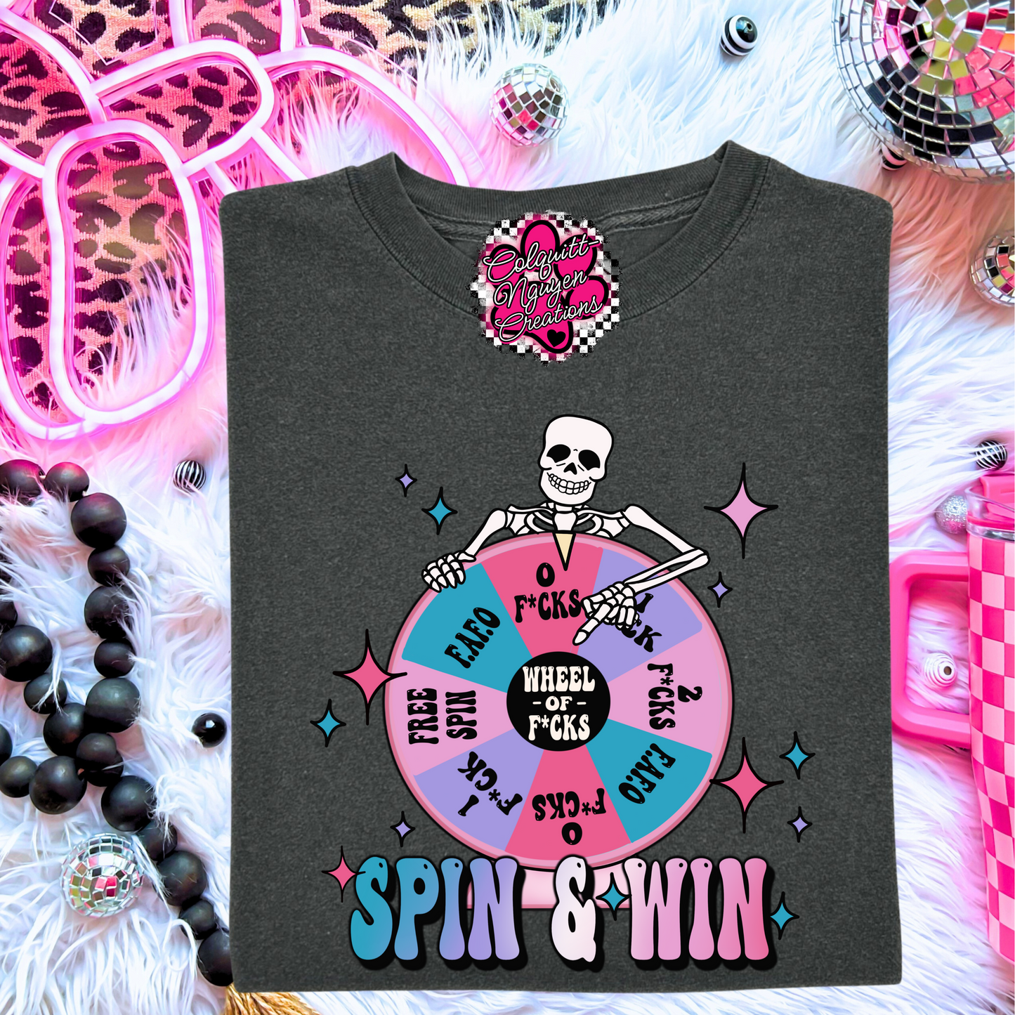 Spin & Win Tee