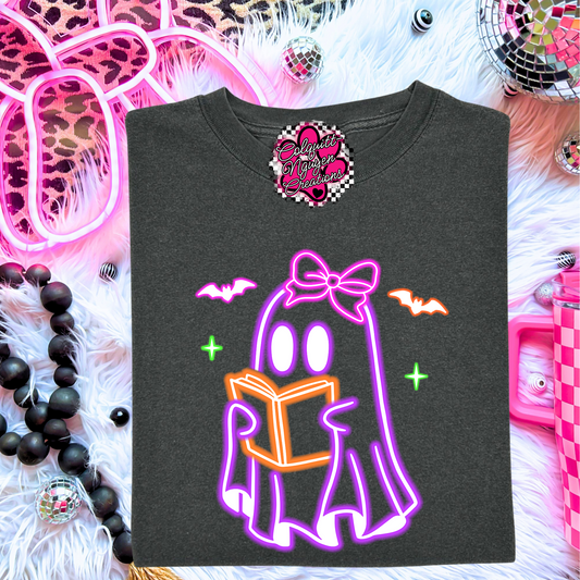 Neon Ghost Reading Tee
