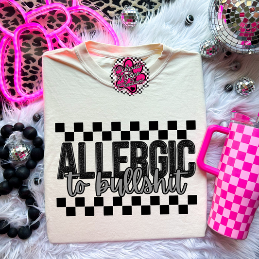 Allergic To Bullshit Tee