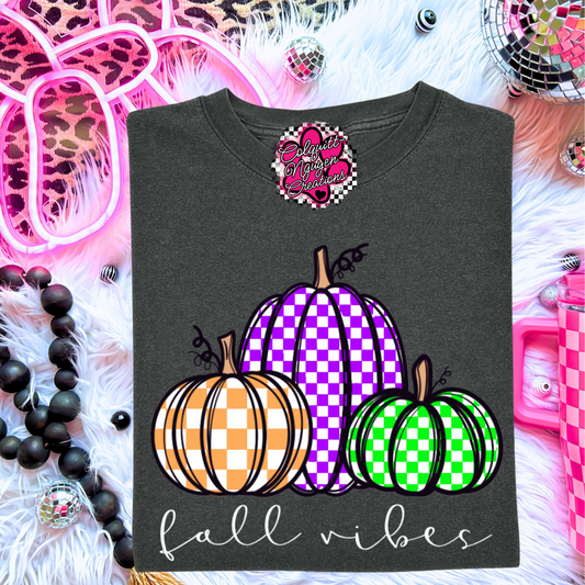 Checkered Pumpkins