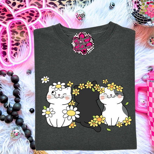 Floral Kitties